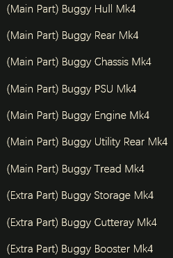 MMOJUGG Dune Awakening Buggy MK4 (Fully Equipped)  Details View of Item Function and Use